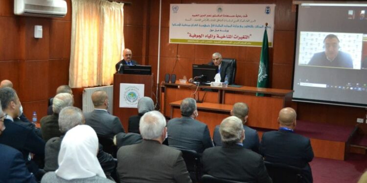 ورشة عمل حول التغيرات المناخية والمياه الجوفية بين وزارة الموارد المائية العراقية والاسكوا وأكساد