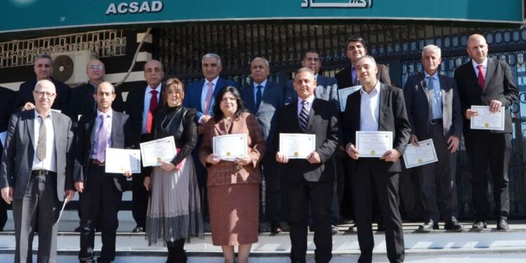 منظمة أكساد تكرِّم عدداً من المتميزين من الخبراء والفنيين العرب والسوريين العاملين فيها