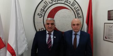 مباحثات بين مدير عام أكساد مع رئيس منظمة الهلال الأحمر العربي السوري
