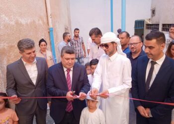 الوزير سيف الدين يكرّم أحداث معهد خالد بن الوليد في قدسيّا بالتعاون مع مؤسسة المثقال