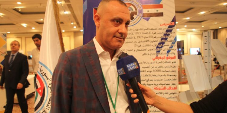 المدير العام للمنطقة الحرة السورية الأردنية عرفان الخصاونة: المنتدى الأردني السوري.. فرصة لالتقاء رجال الأعمال والمستثمرين السوريين والأردنيين