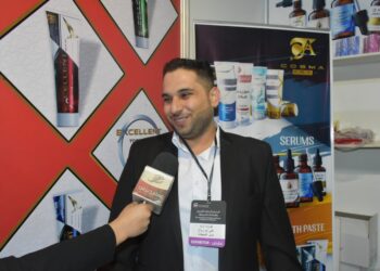 الدكتور علي أبو رياح يتحدث عن مشاركة شركة كوزما آرت في المعرض الدولي للتجميل