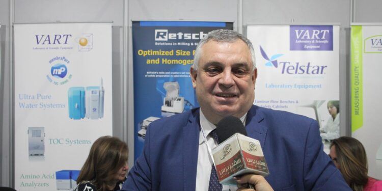 مدير شركة فارت للتجهيزات الطبية: مختصون بالتجهيزات المخبرية والمعرض فرصة للقاء الخبراء