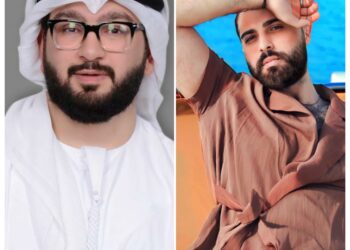 هذا ما جمع الفنان حيدر أحمد وستديو عدسات السعادة راشد محمد في دبي