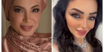 الفنانة منال الحلبي تطل بفستان العرس بتوقيع المصممة العالمية غاليا الفهد في دبي