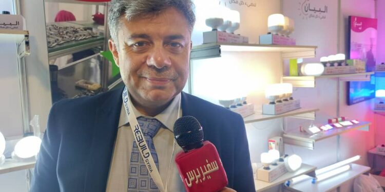 مشاركة شركة البيان للإنارة في معرض إعادة الإعمار عمرها 2023