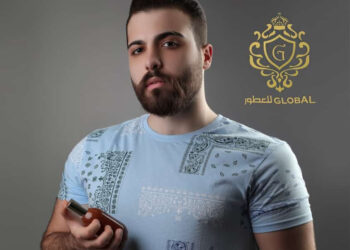 الفنان حيدر أحمد يطرح إعلان عطر GLOBAL في الإمارات