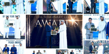 Adv KG Anilkumar يتألق كقائد صاحب رؤية: ليلة مبهرة من التميز في حفل توزيع جوائز القائد صاحب الرؤية 2023 في دبي!