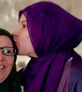 لوحة فنية للأديبة و التشكيلية سناء هيشري و القصّة الرومانسية المُخبّأة وراءها