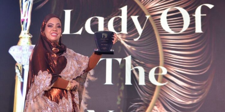 تكريم سيدة الأعمال العالميه المصممه سارة ياسين كسيدة اعمال٢٠٢٤