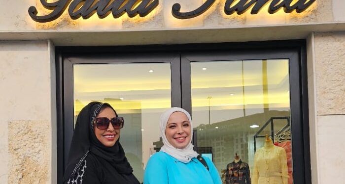 المصممة العالمية غاليا الفهد تستضيف الاعلامية زينب السعدي .. في دبي ..