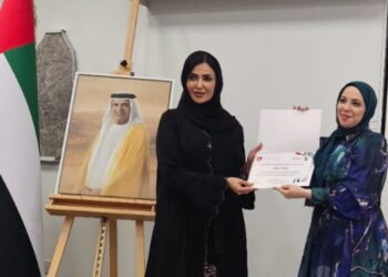 مصممة الازياء العالمية غاليا الفهد بصمة حضور فاعلة في يوم المرأة الإماراتية