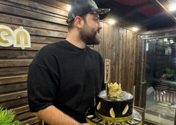 الفنان حيدر أحمد يحتفل بعيد ميلاده بأجواء عائلية في اللاذقية